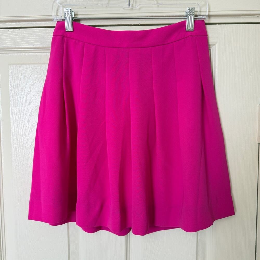 J.Crew Bright Pink Mini Skirt Size 0
